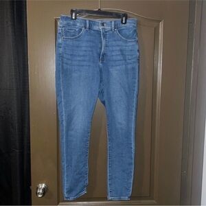 Express size 12 high rise skinny jeans